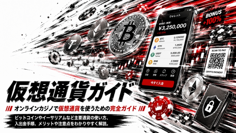 オンラインカジノ 仮想通貨