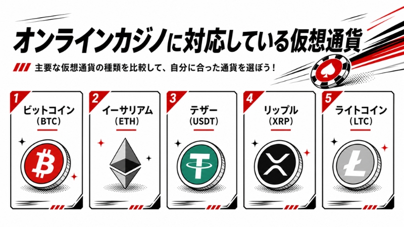 仮想通貨　オンラインカジノ